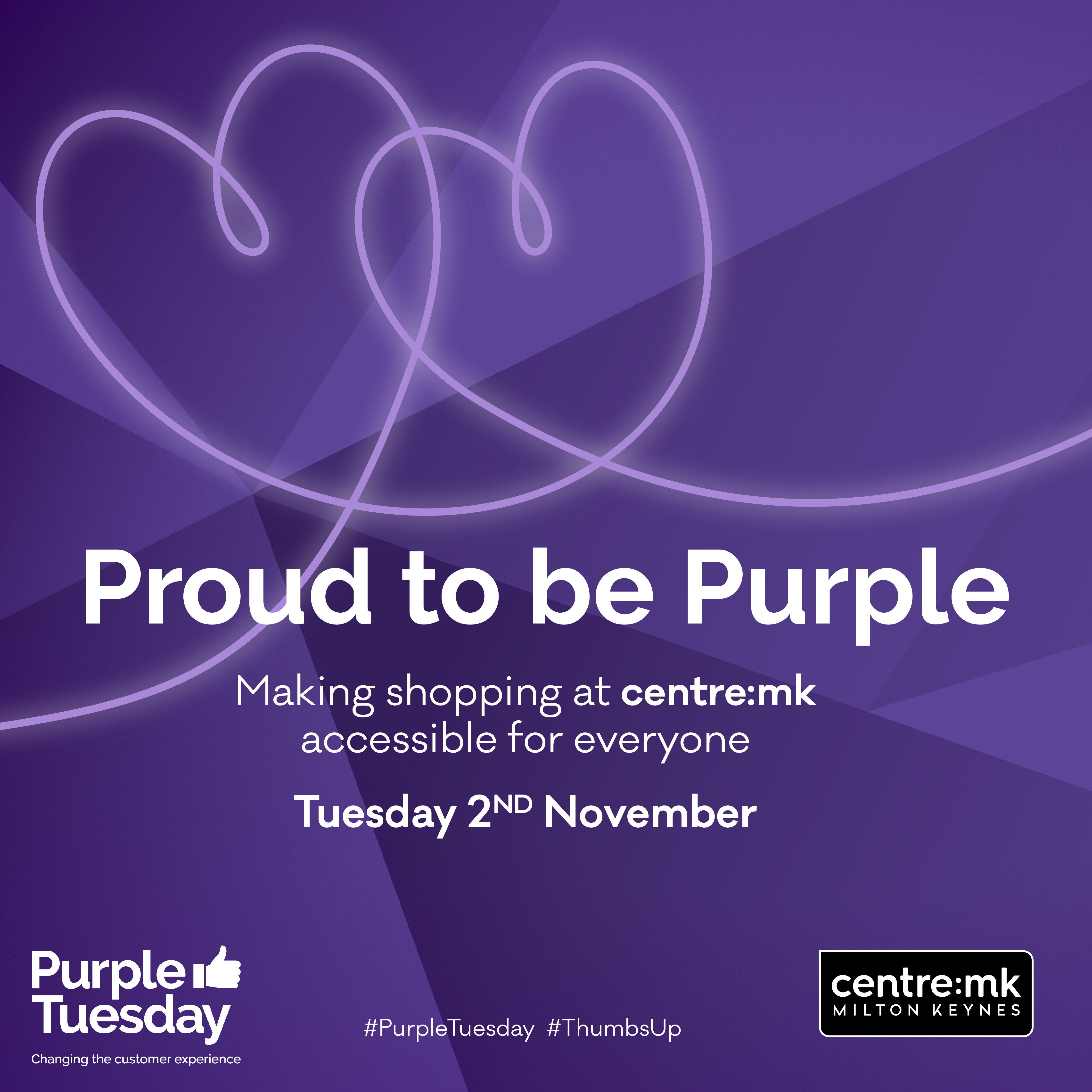 centre:mk takes part in Purple Tuesday with a spotlight on mental health